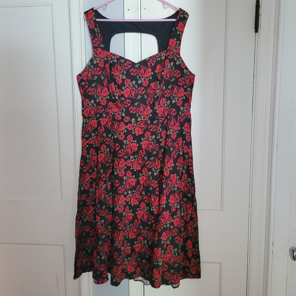 Torrid's plus size midi satin slip dress, item 12027989